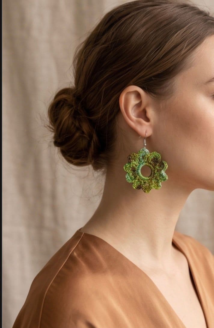 Flora Earrings FE02GR - main view 1