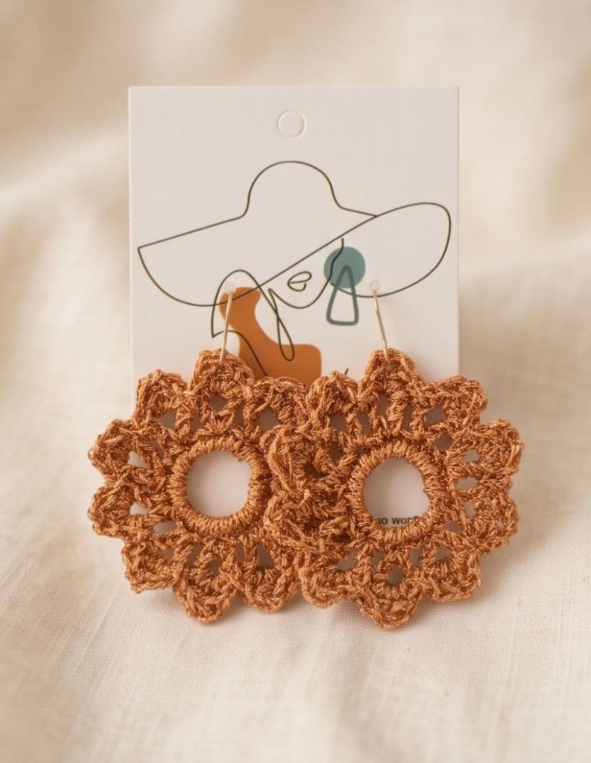 Flora Earrings FE03RD - main view 1